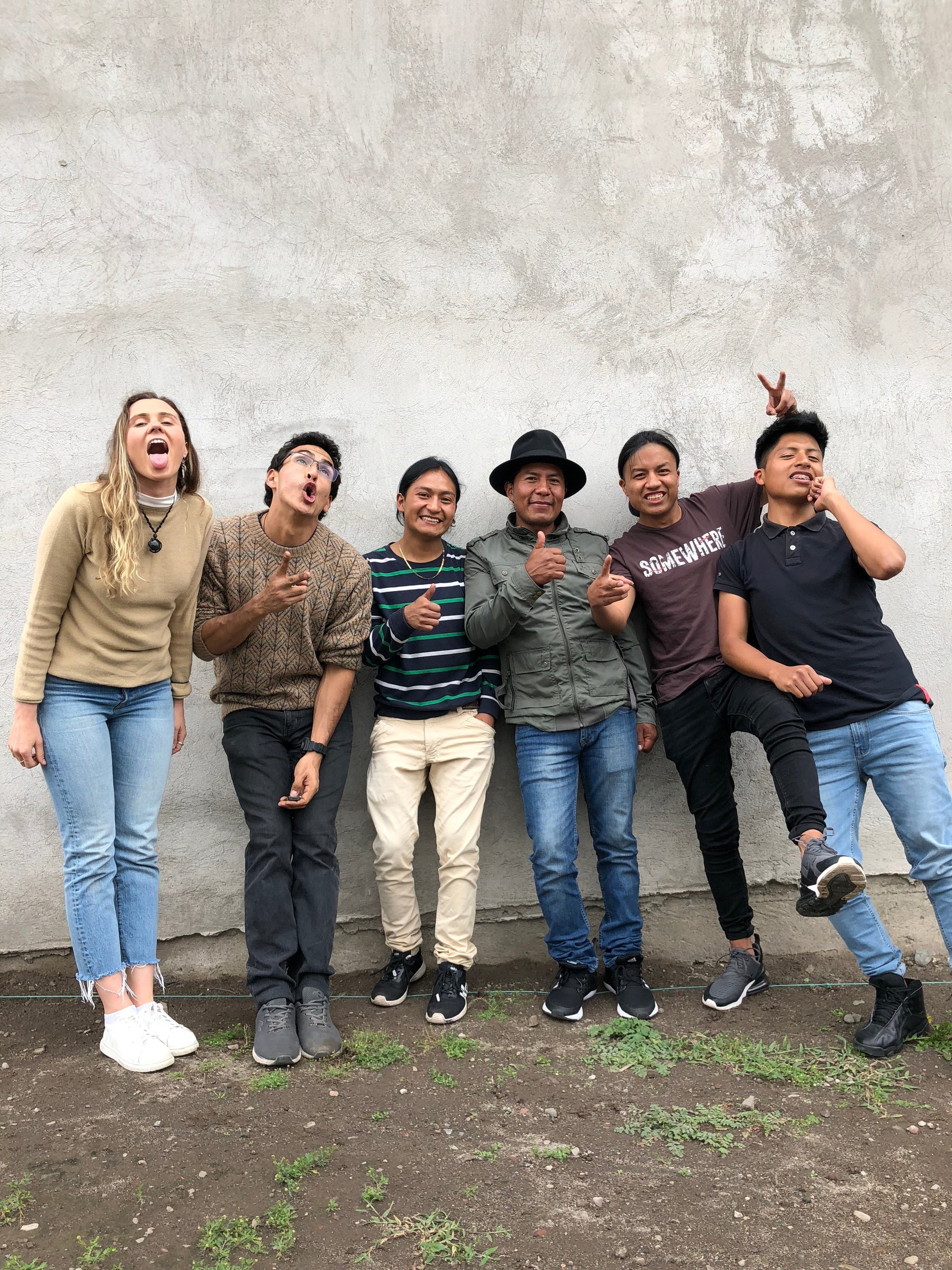 The makers behind our Alpaca Scarves