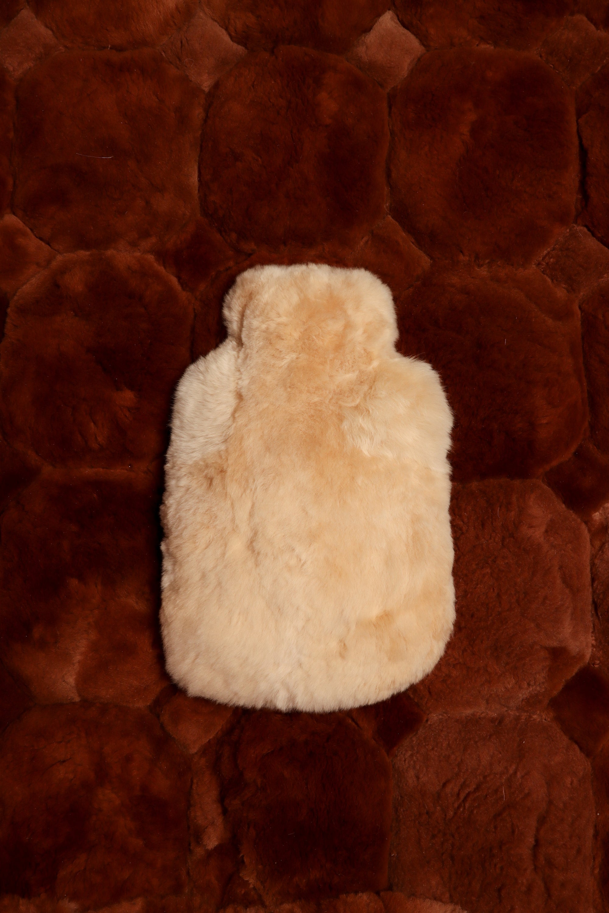 Alpaca Hot Water Bottle Cover#colour_beige