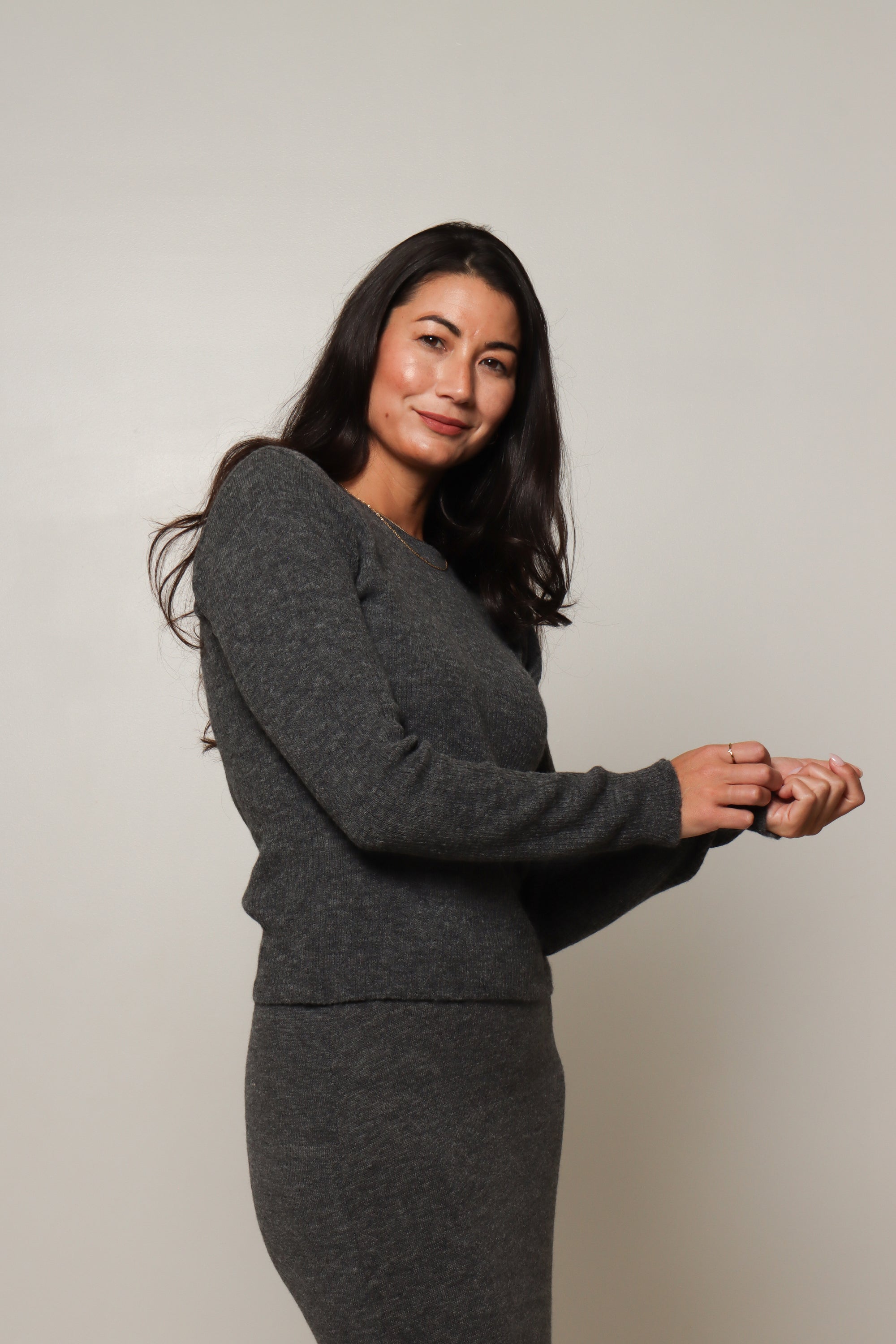 Alpaca Wool Winter Long Sleeve Top