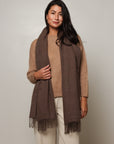 Brown Baby Alpaca Wrap