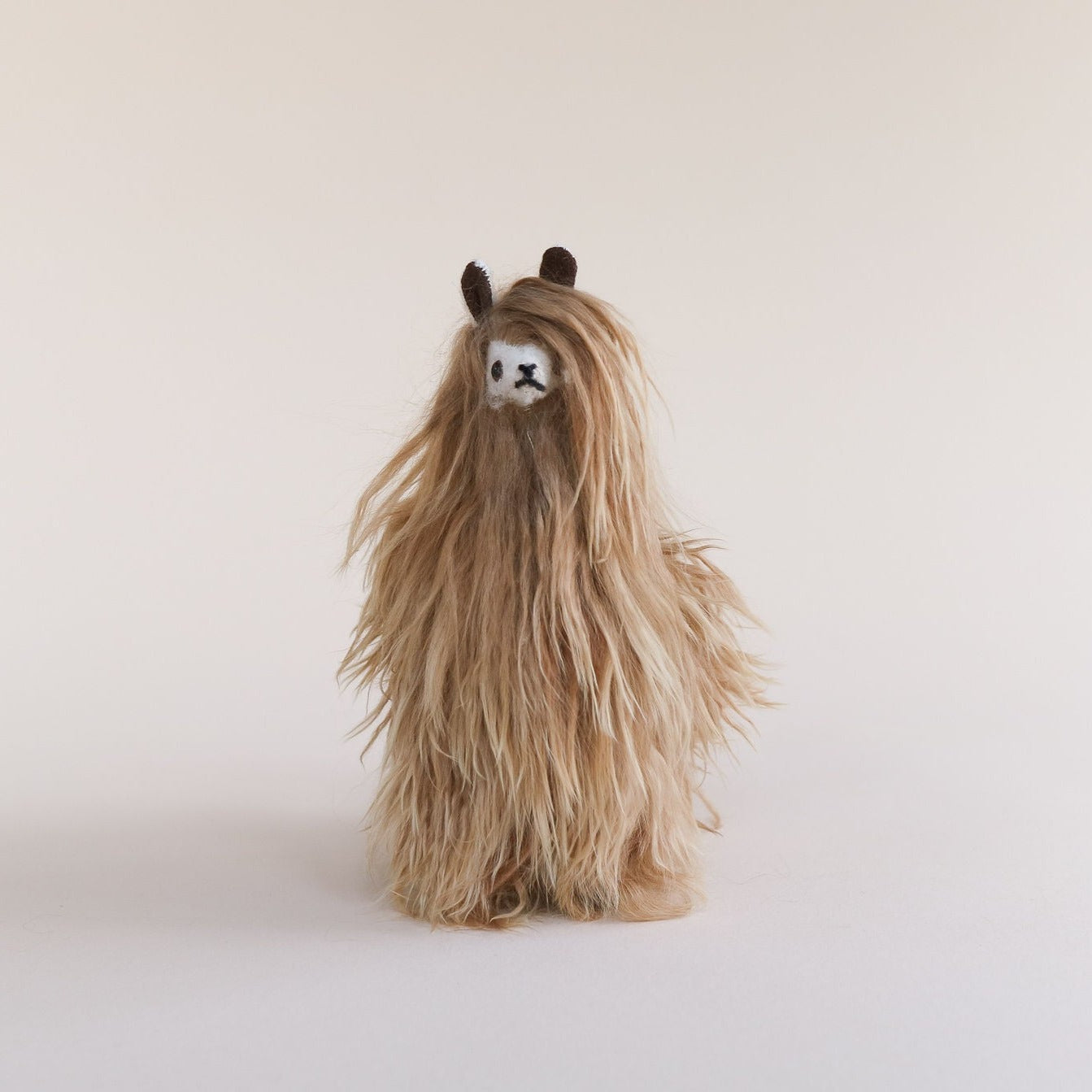 alpaca plush animal brown##colour_brown