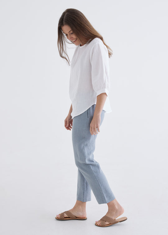 linen summer tops for women