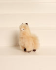 Mini Alpaca Fleece Toy Beige