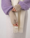 beige baby alpaca mittens melbourne