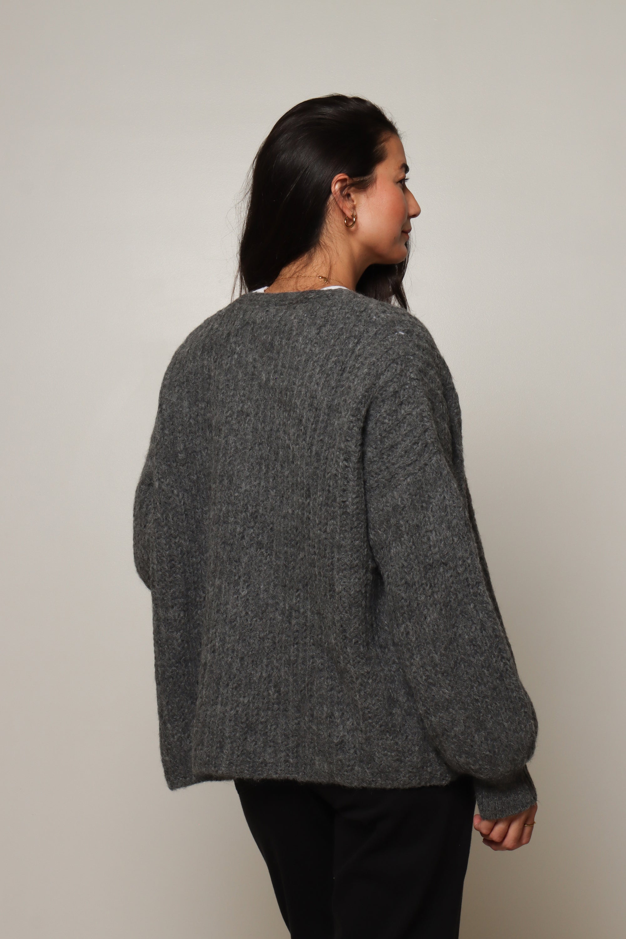 buy alpaca v neck cardigan for women