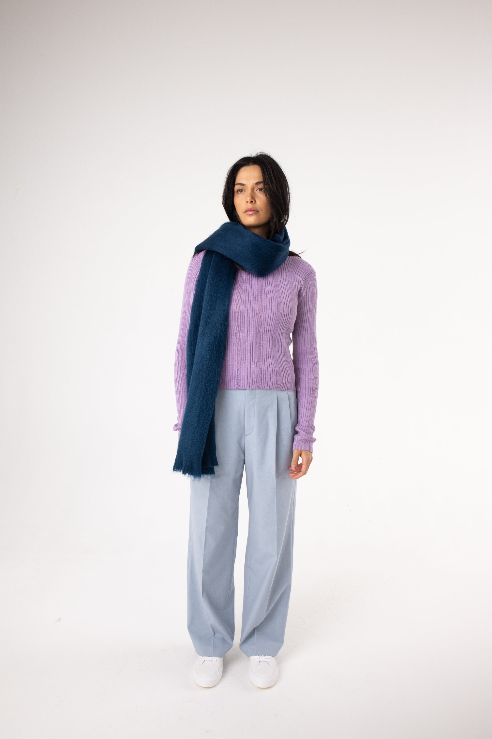 buy beautiful blue alpaca scarf in melbourne