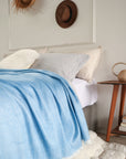 buy blue throw in melbourne
