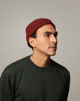 Fisherman Style Alpaca Beanie