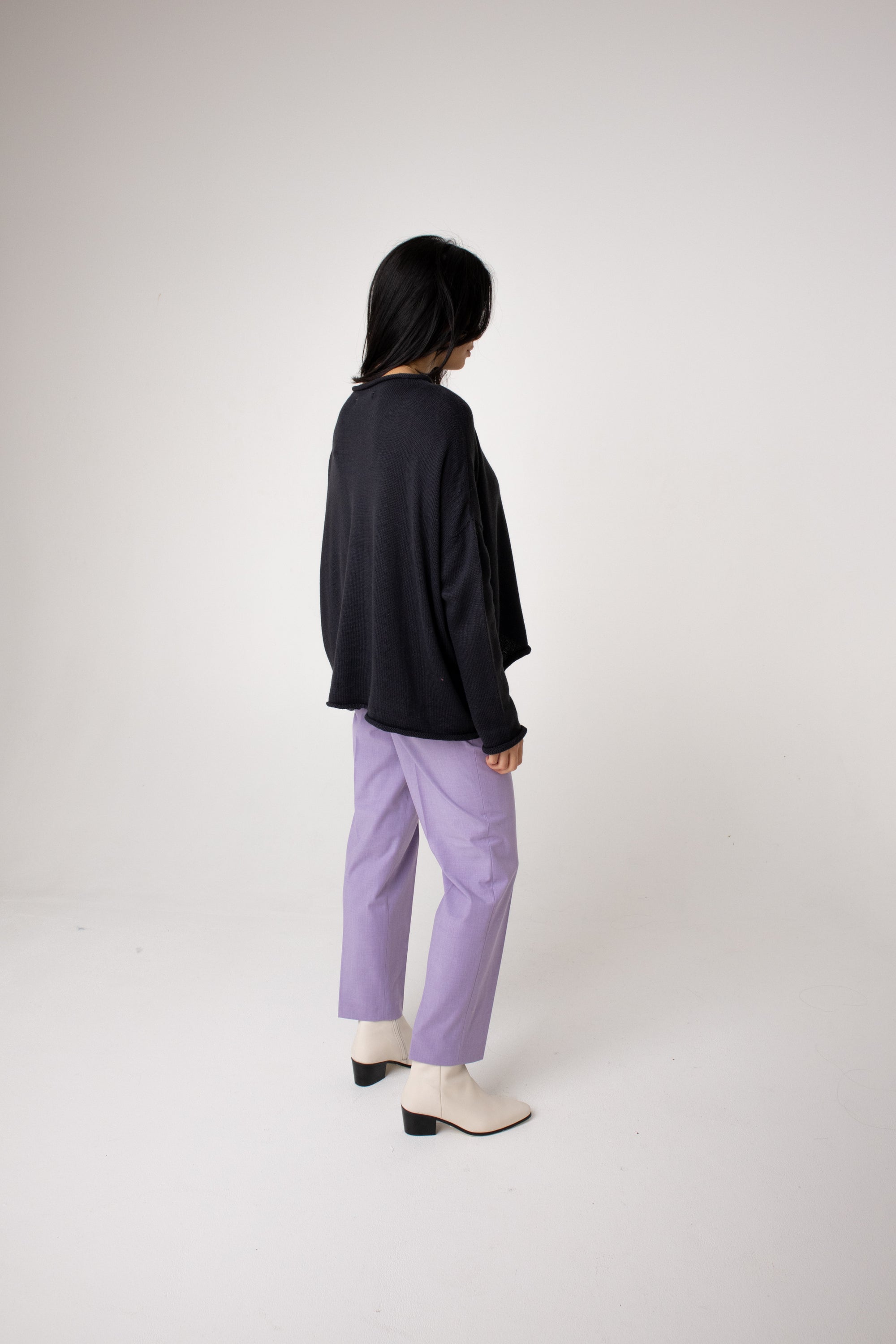 charcoal winter jumper