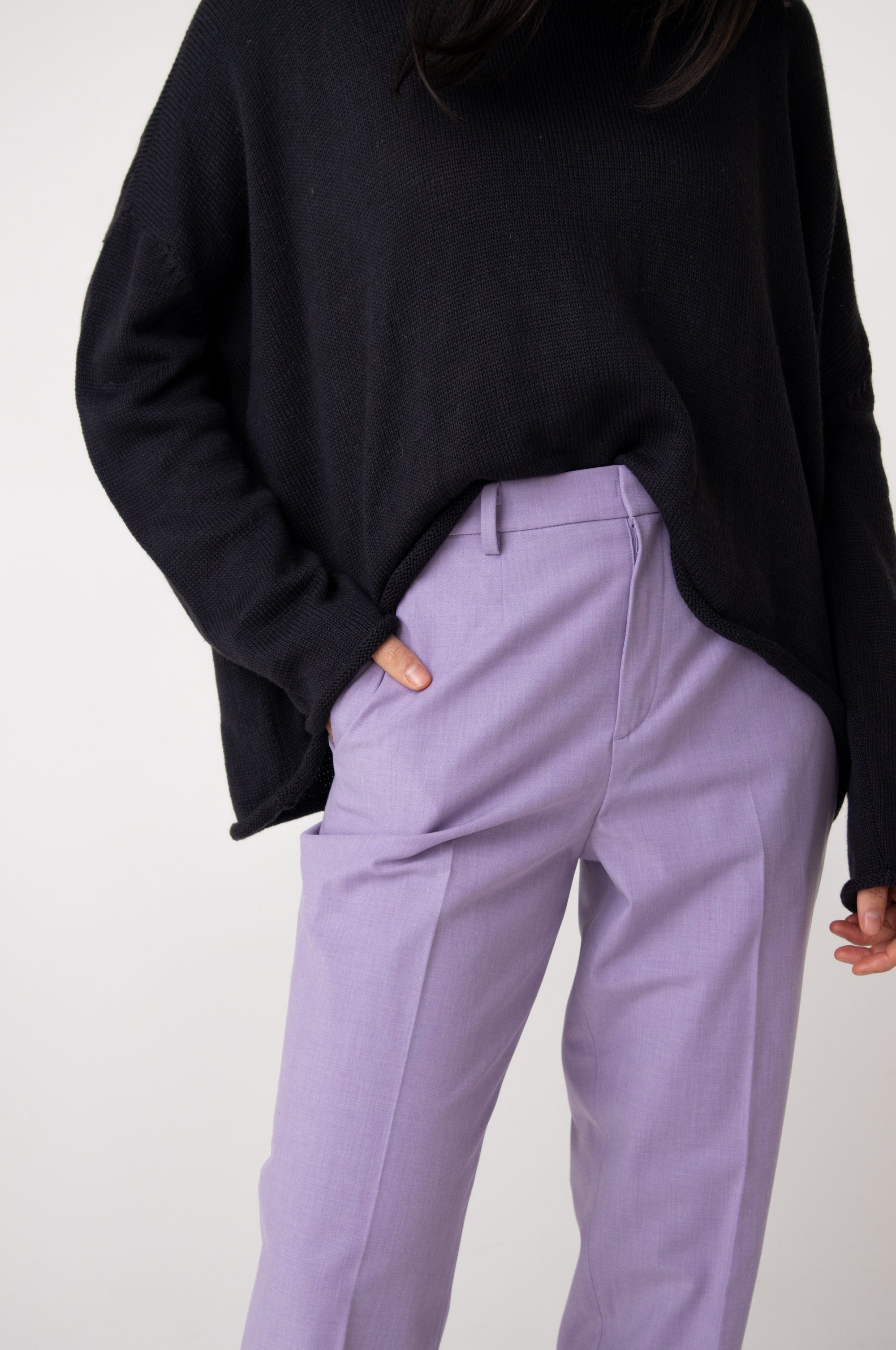 charcoal one size alpaca jumper