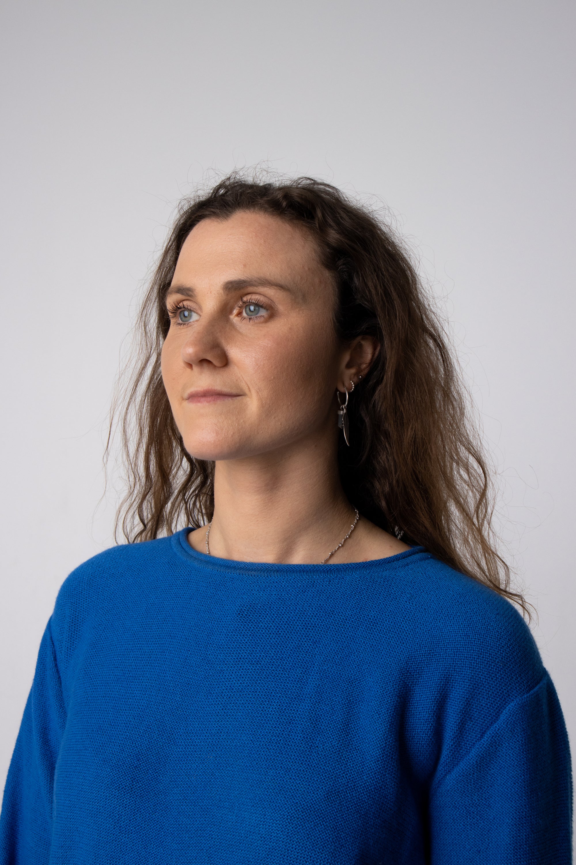 crew neck alpaca knits