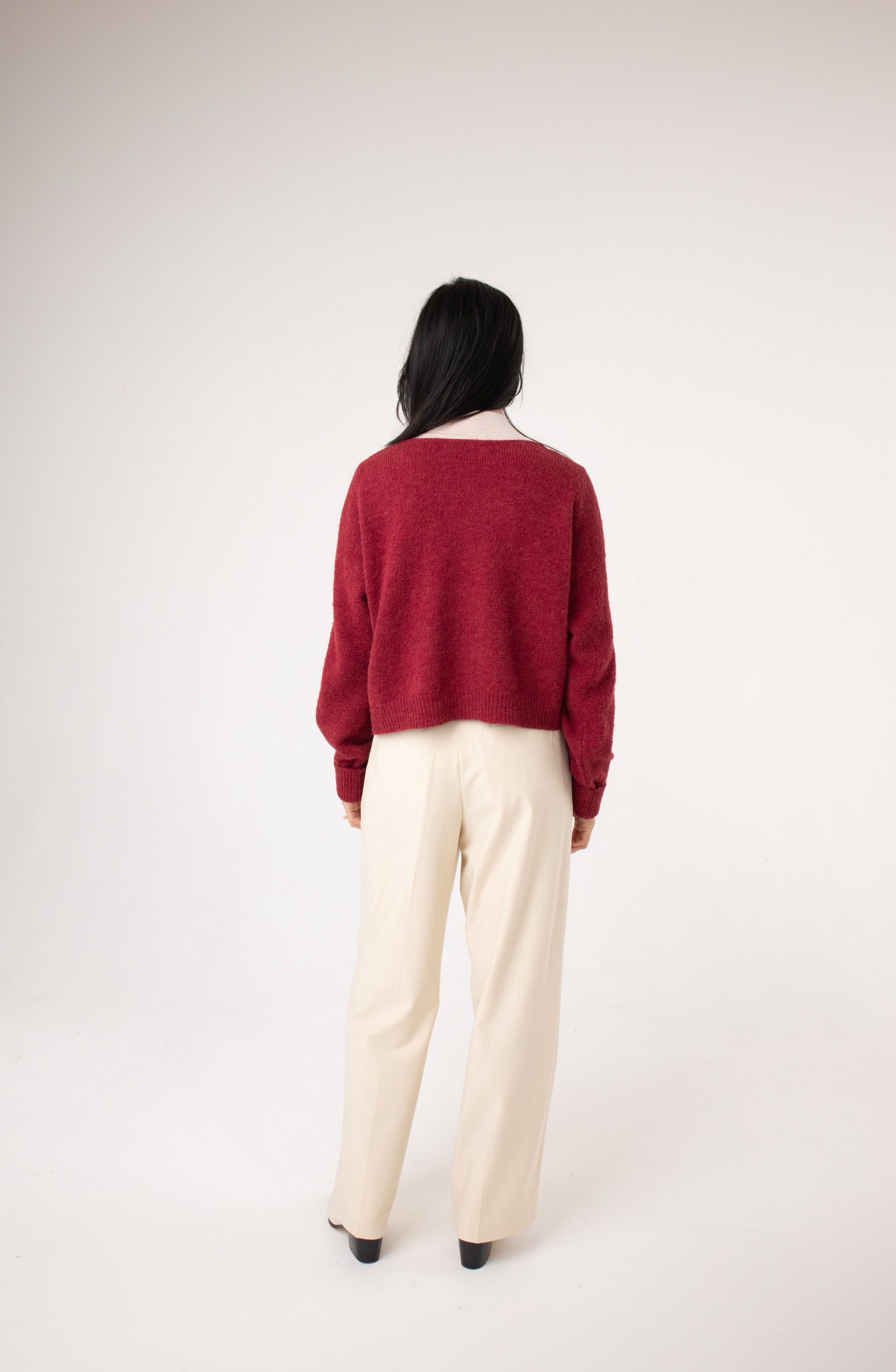 ethically made v neck jumpers for winter