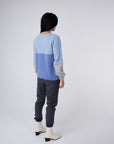 on trend colour block knitwear
