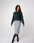 round neck alpaca jumper