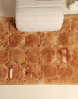 soft sheepskin rug beige