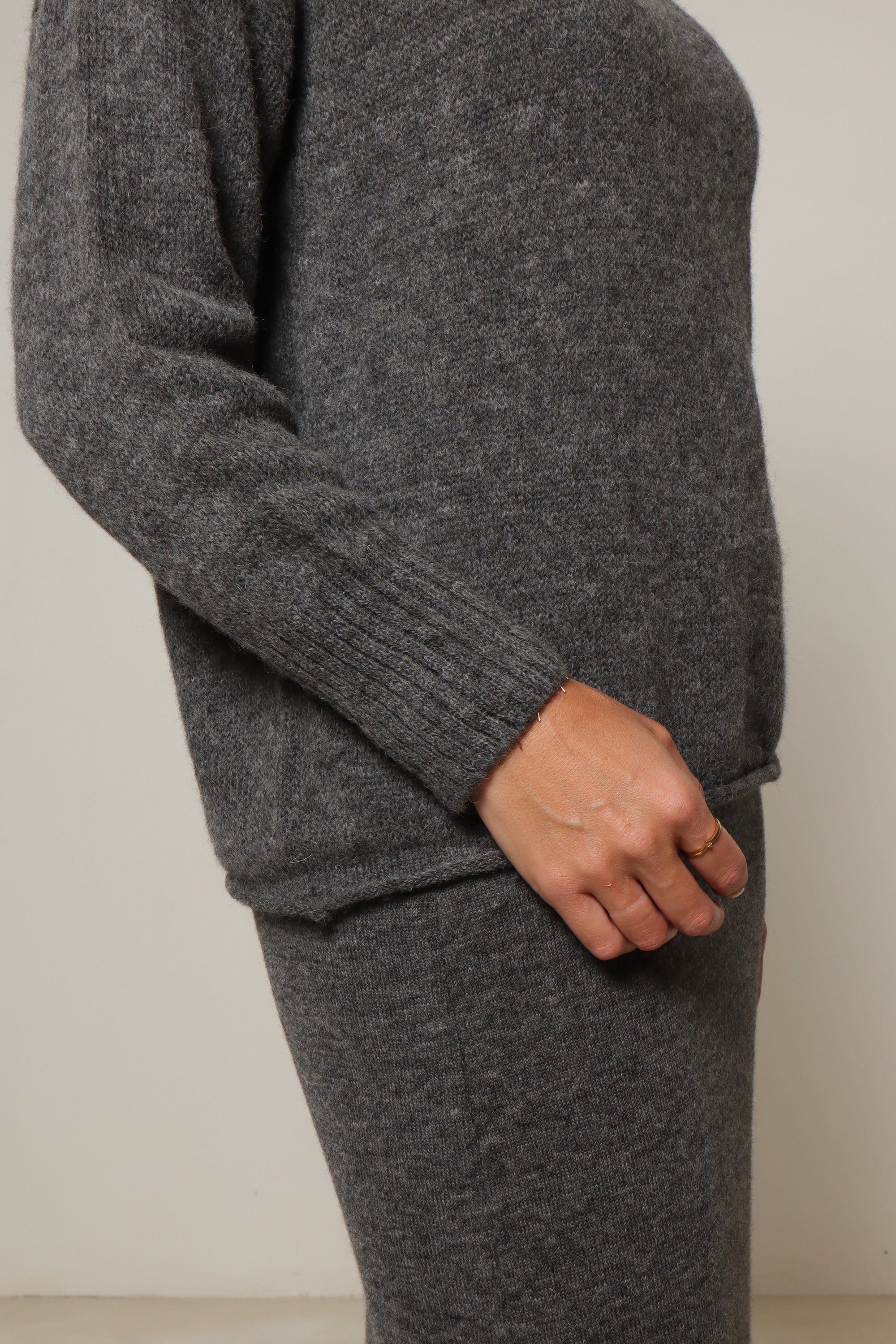 sustainable roll neck jumpers