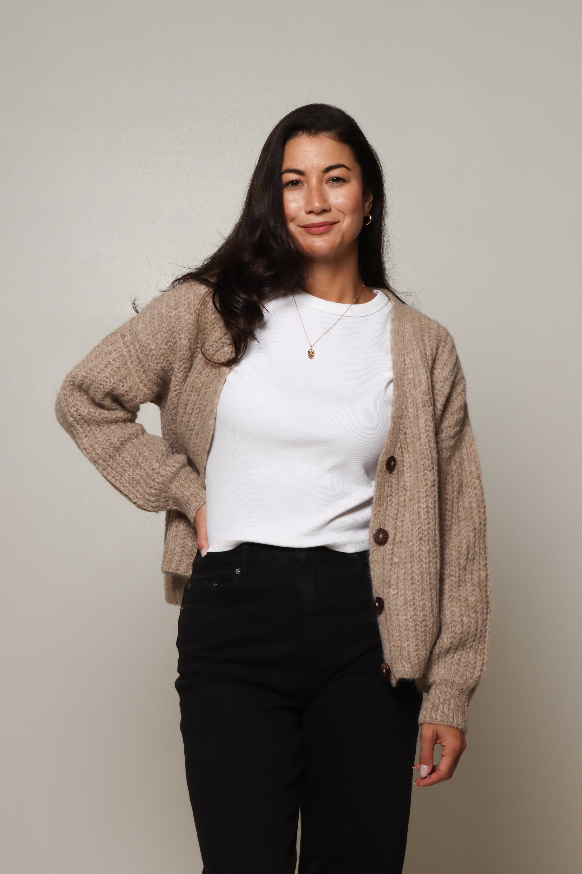 sustainable winter cardigans for women