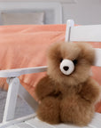 alpaca fleece teddy bear