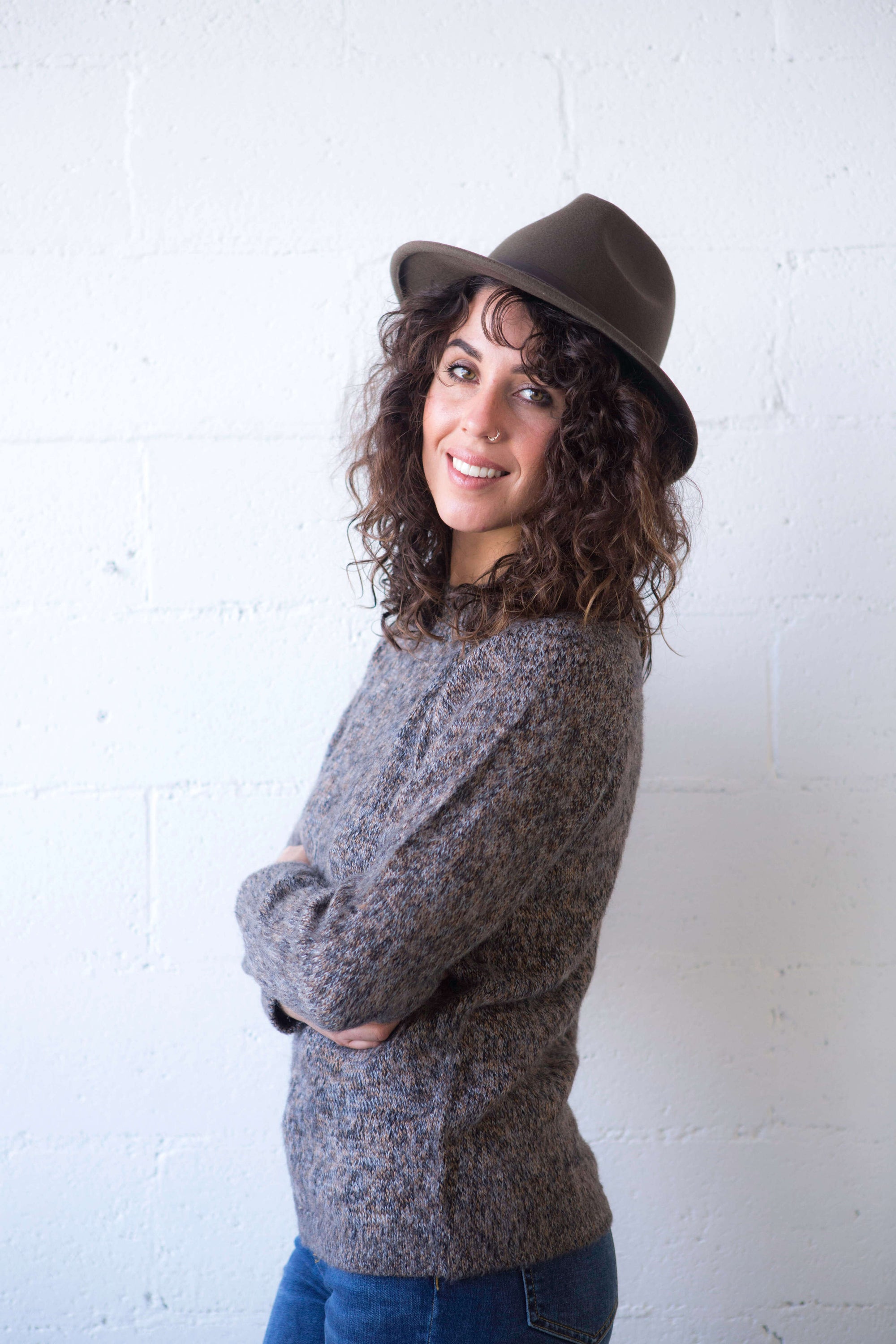 alpaca jumpers brown