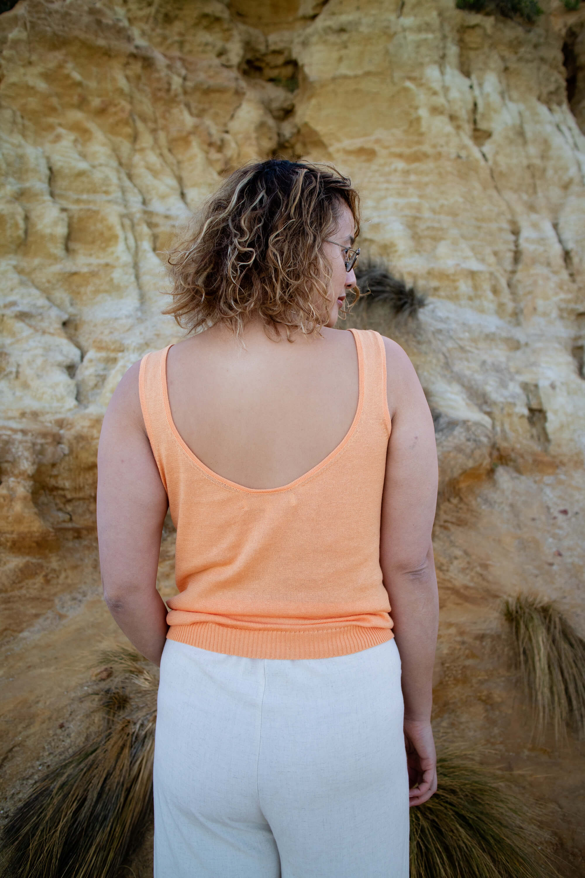 Alpaca summer knits singlet