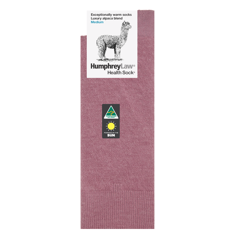 baby alpaca lightweight socks#colour_old-rose