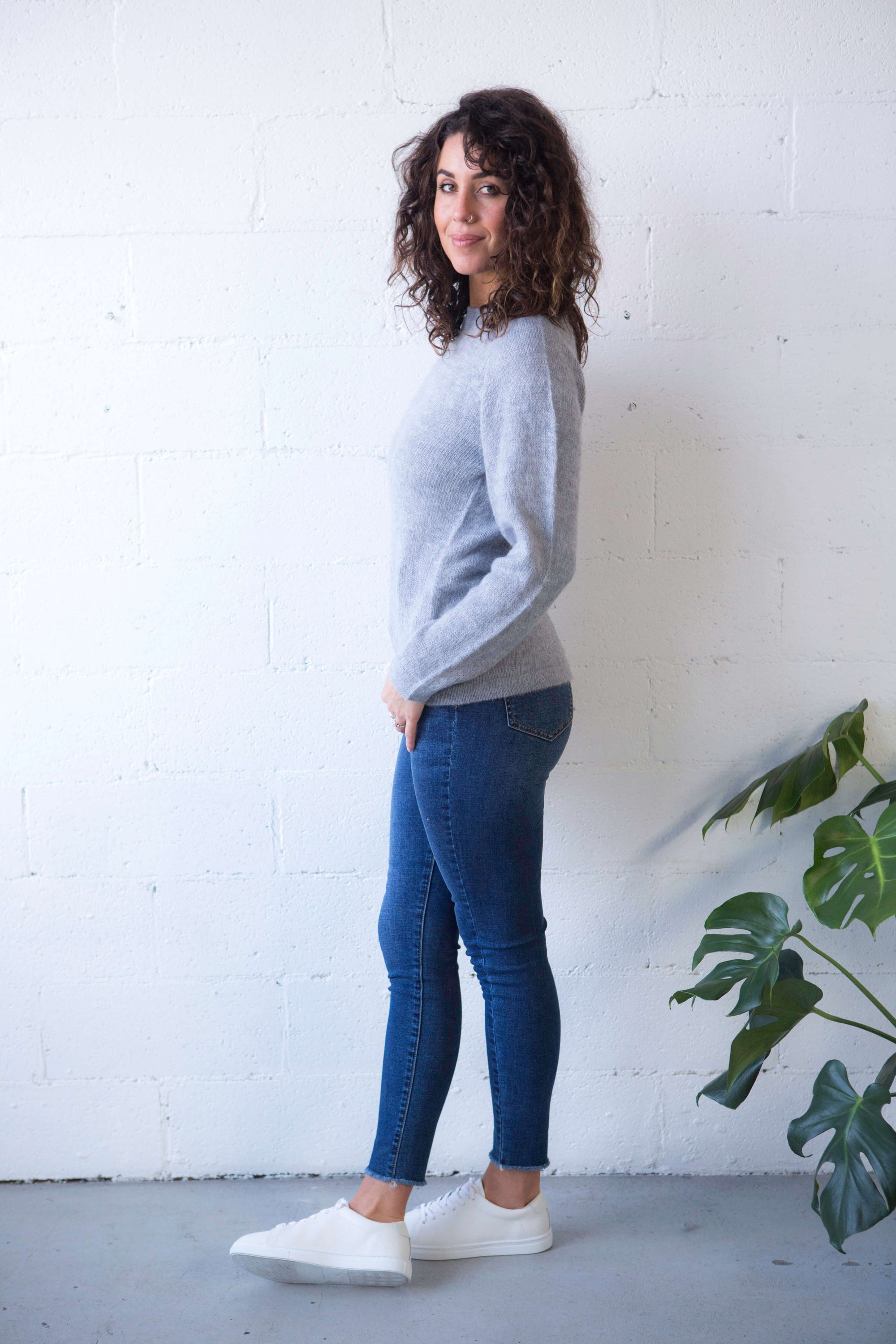 buy light grey alpaca jumper Melbourne