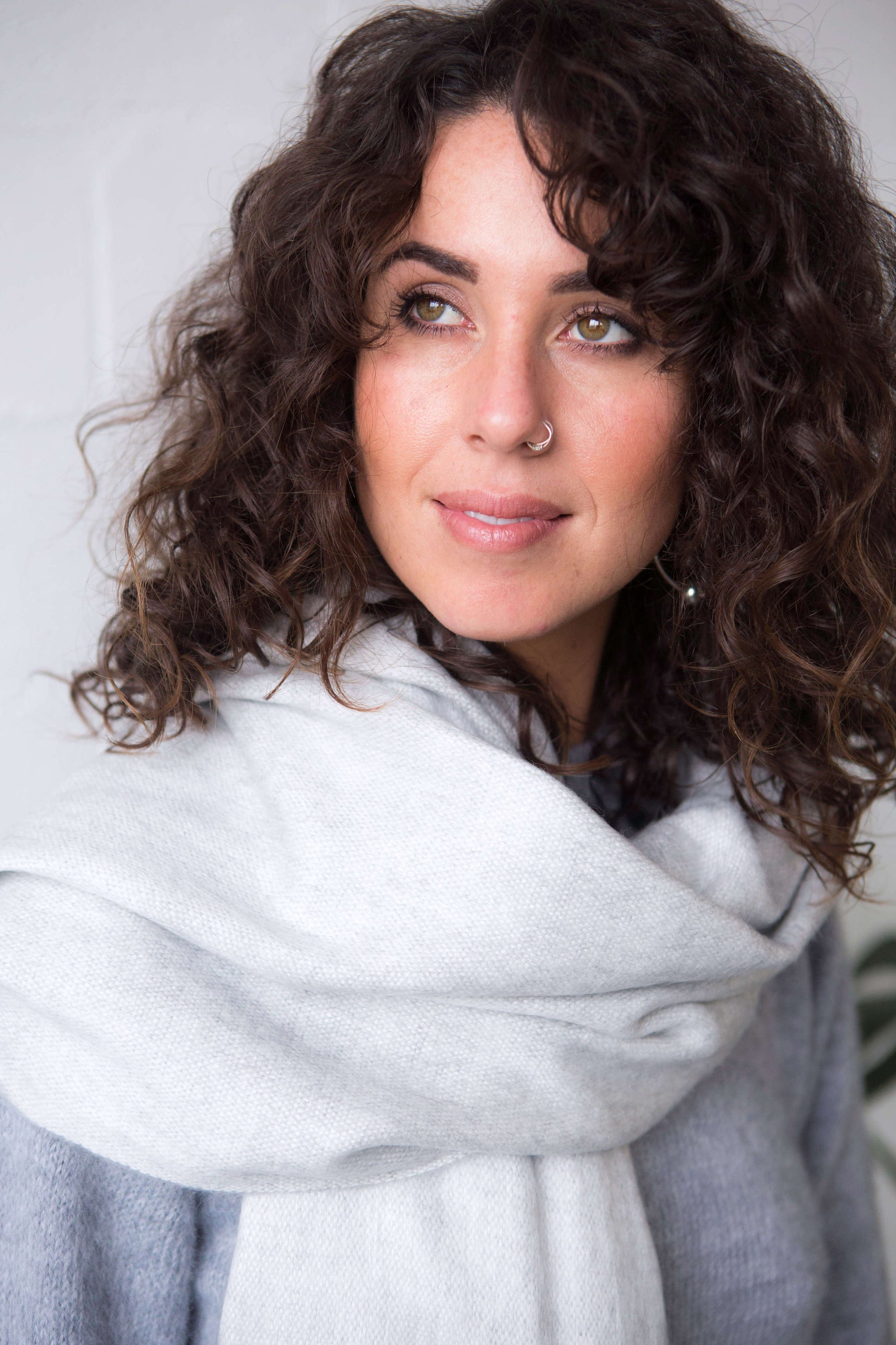 buy silver alpaca scarf sydney