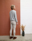 buy silver long sleeve alpaca top melbourne