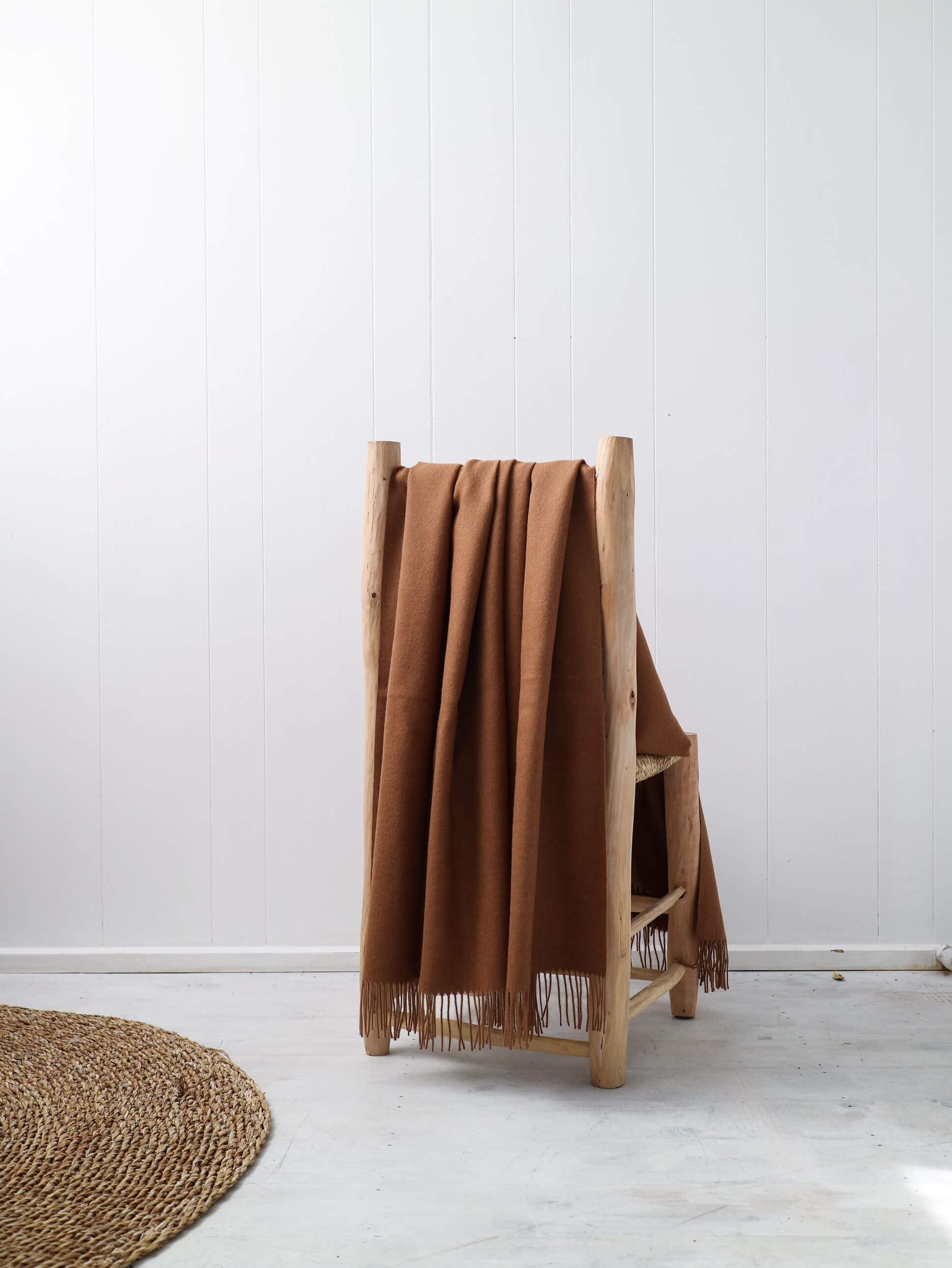 camel alpaca throw