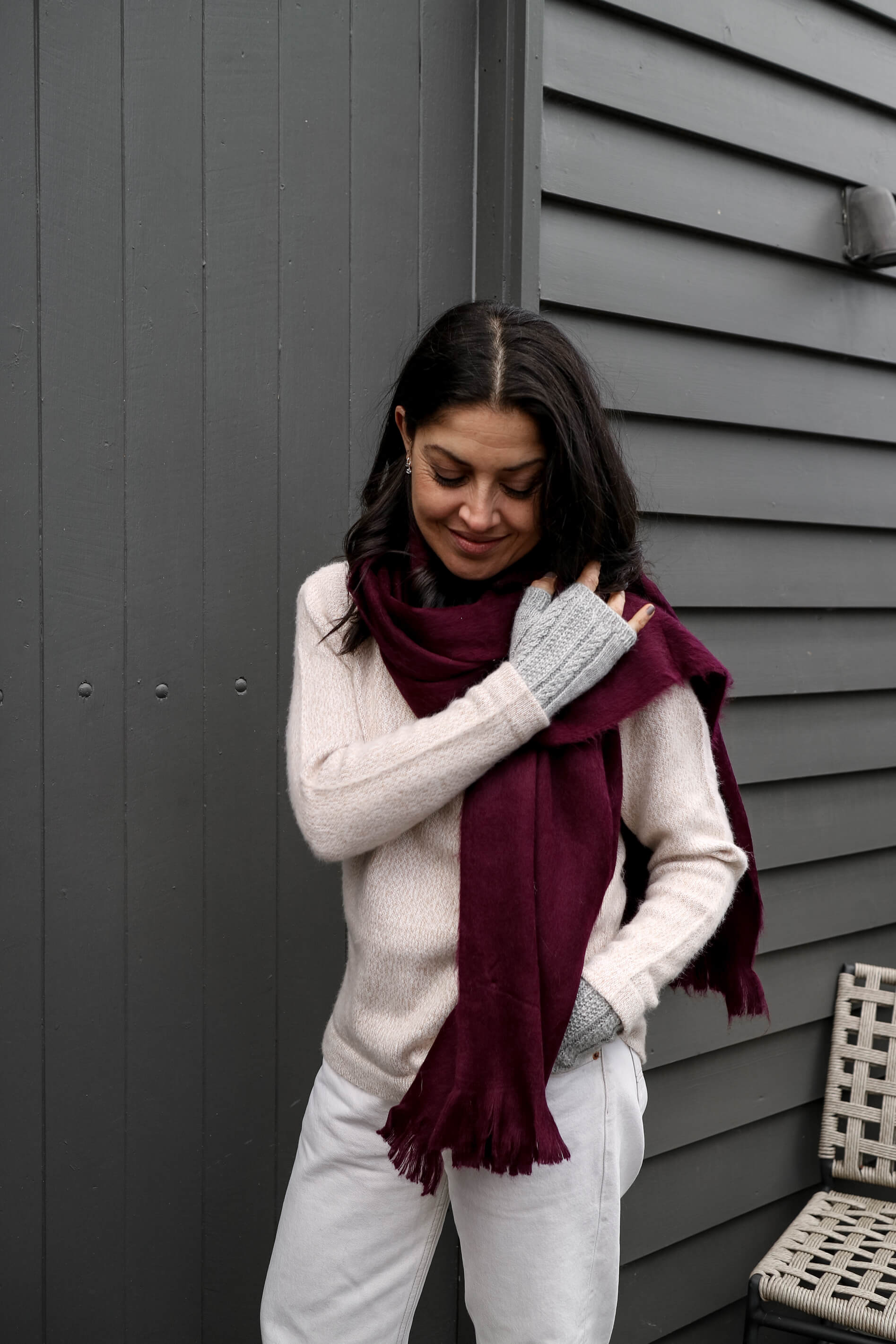 ethically made scarves in australia natural fibres