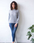 grey alpaca sweater