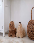 large alpaca plush toy for nursery