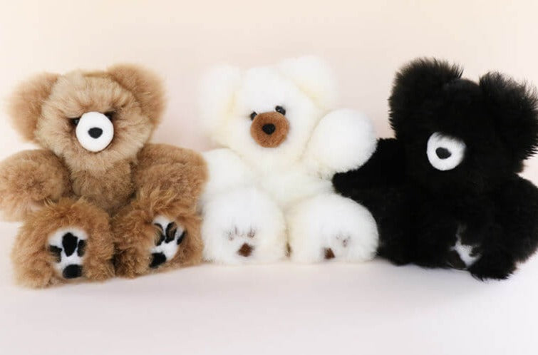 luxury teddy bear soft toy gifts for babies#colour_black