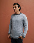 pattern jumper for men alpaca grey australia
