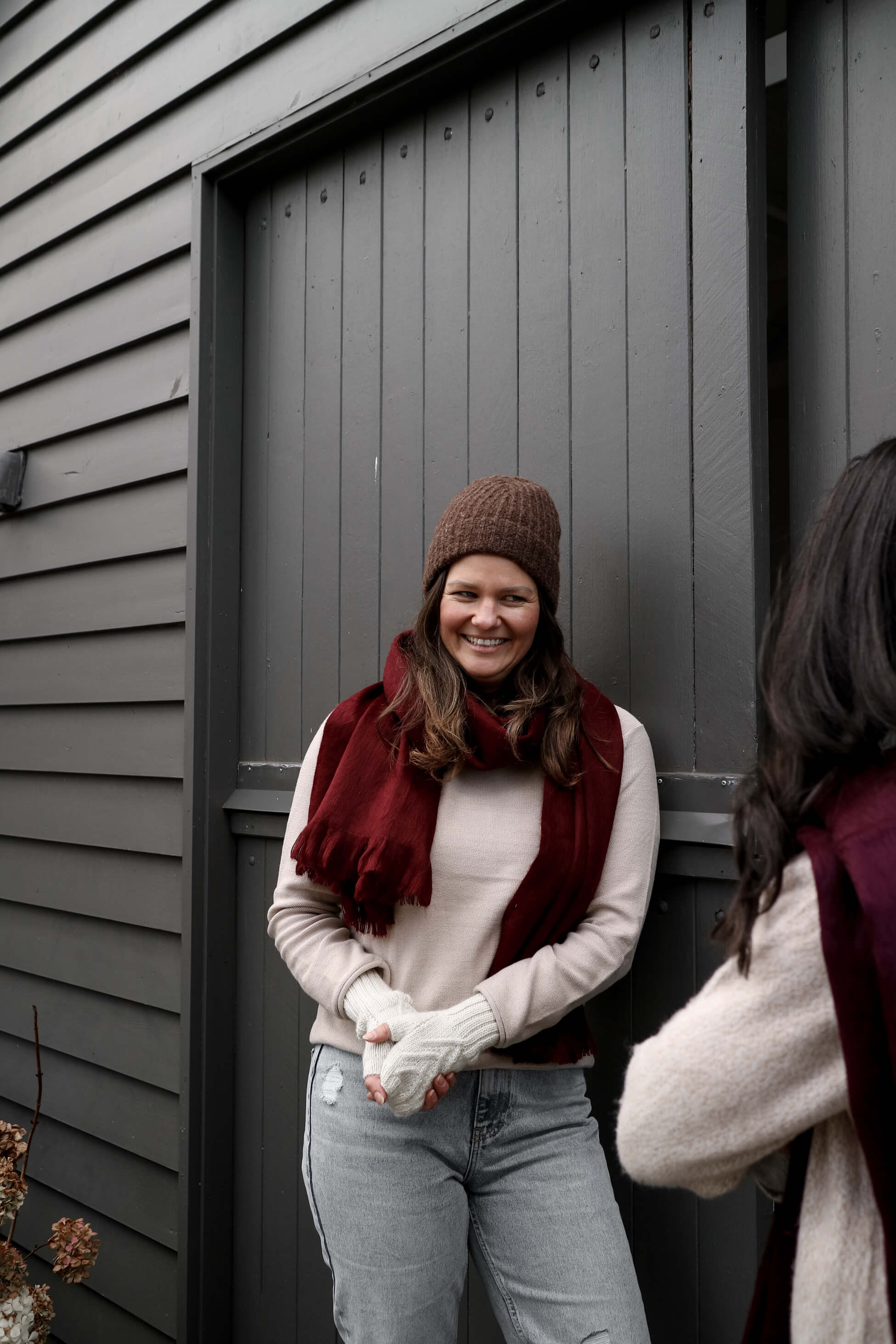 red alpaca scarves australia