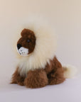toy lion soft toy for babies alpaca wool