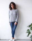 womens grey patterned alpaca sweater australia