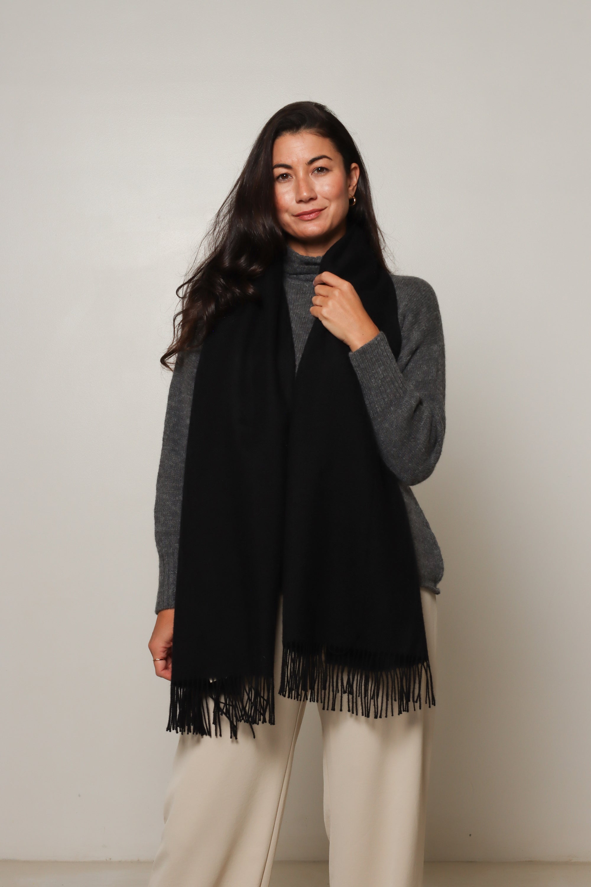 black baby alpaca wrap australia