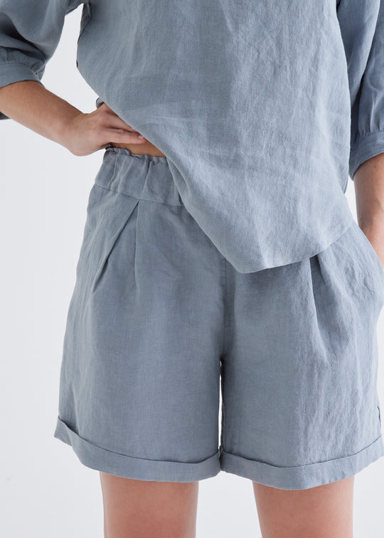 organic womens shorts#colour_dove-blue