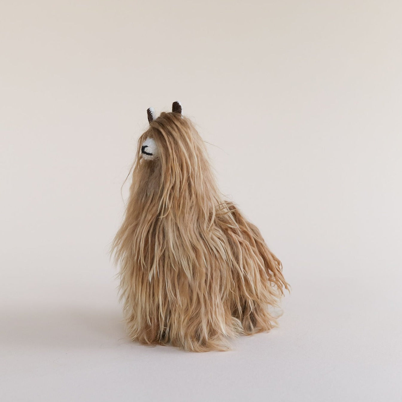 alpaca fibre toys for kids#colour_brown