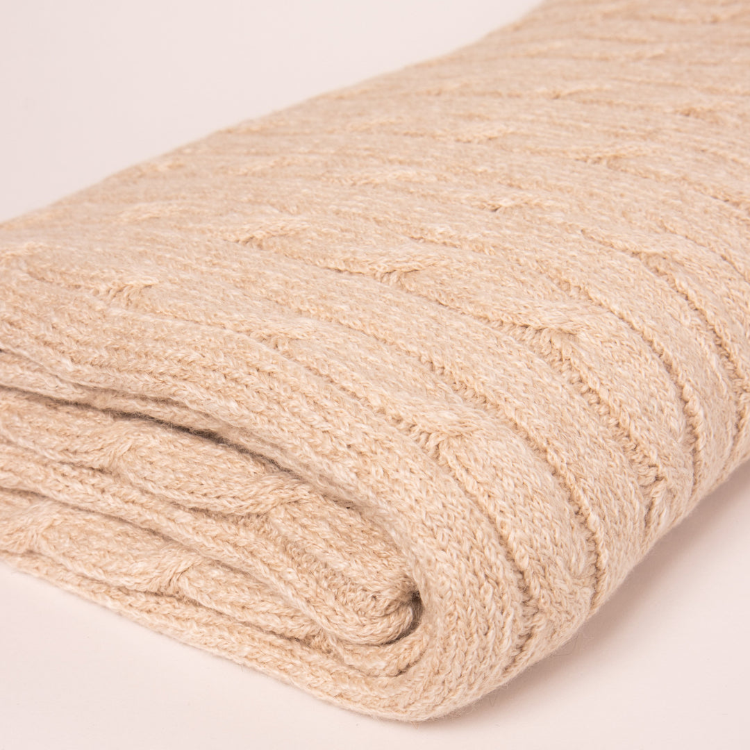 natural fibre baby blanket