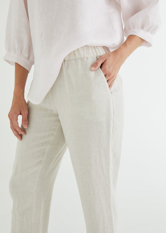 summer linen pants for women#colour_natural