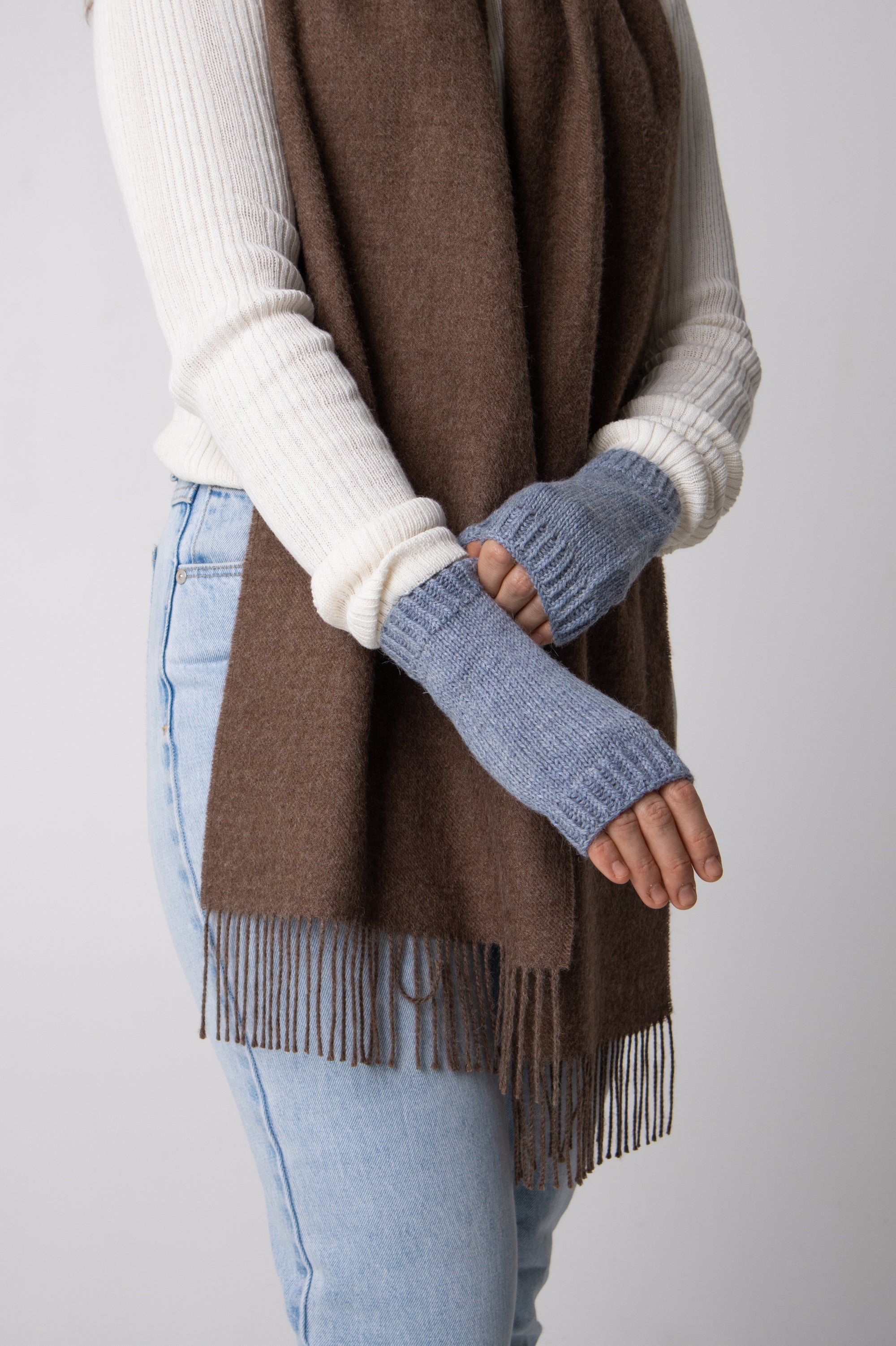 alpaca wool mittens