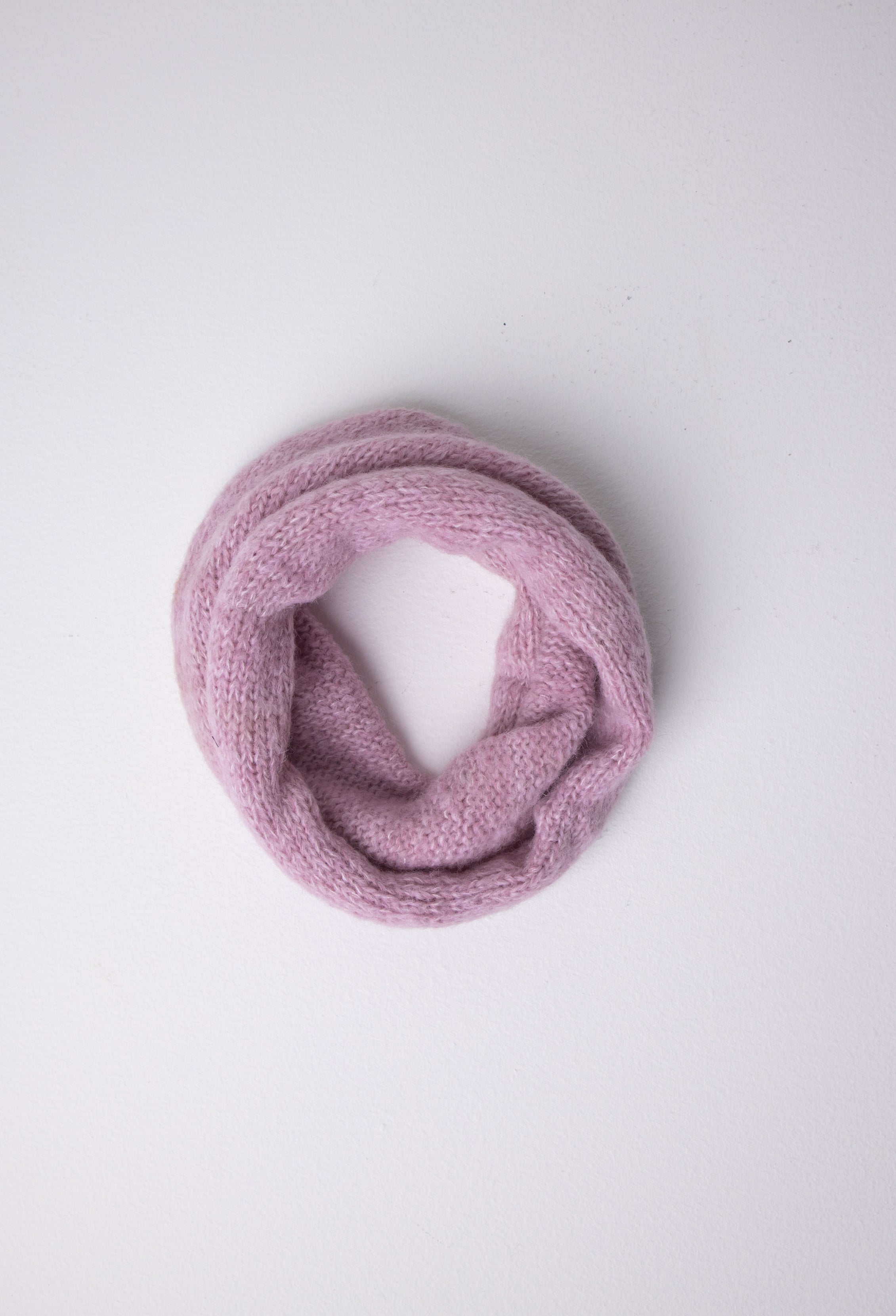 blush alpaca wool cowl scarf#colour_blush