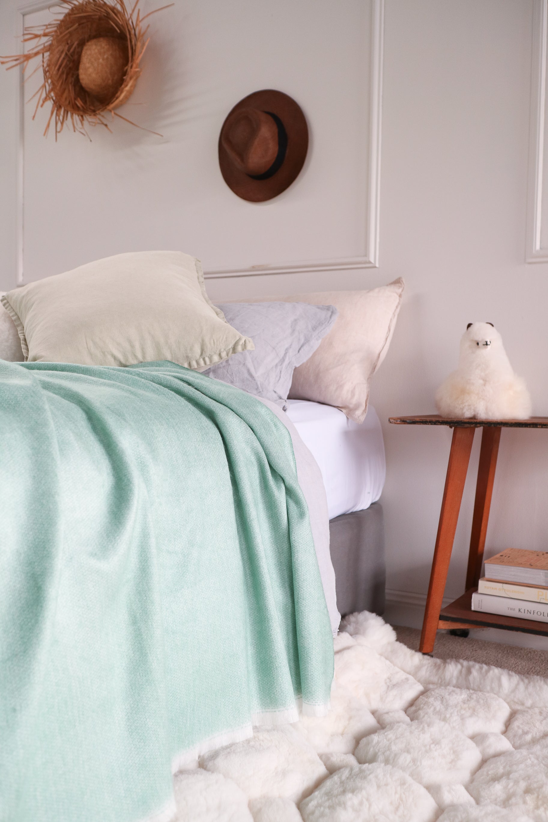 buy green throw in australia 