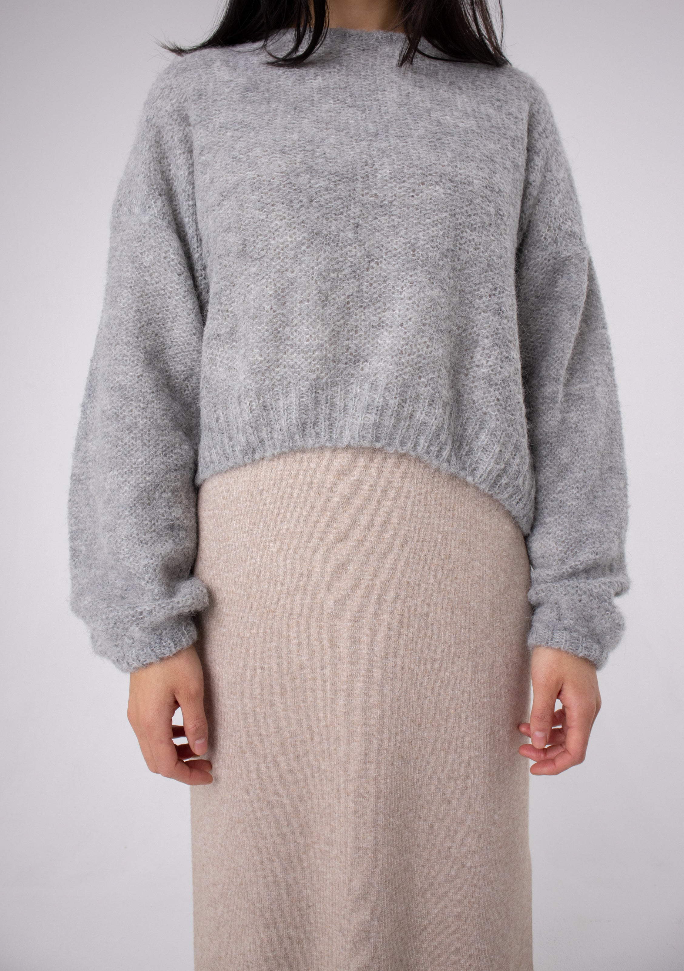buy short grey alpaca jumper#colour_grey