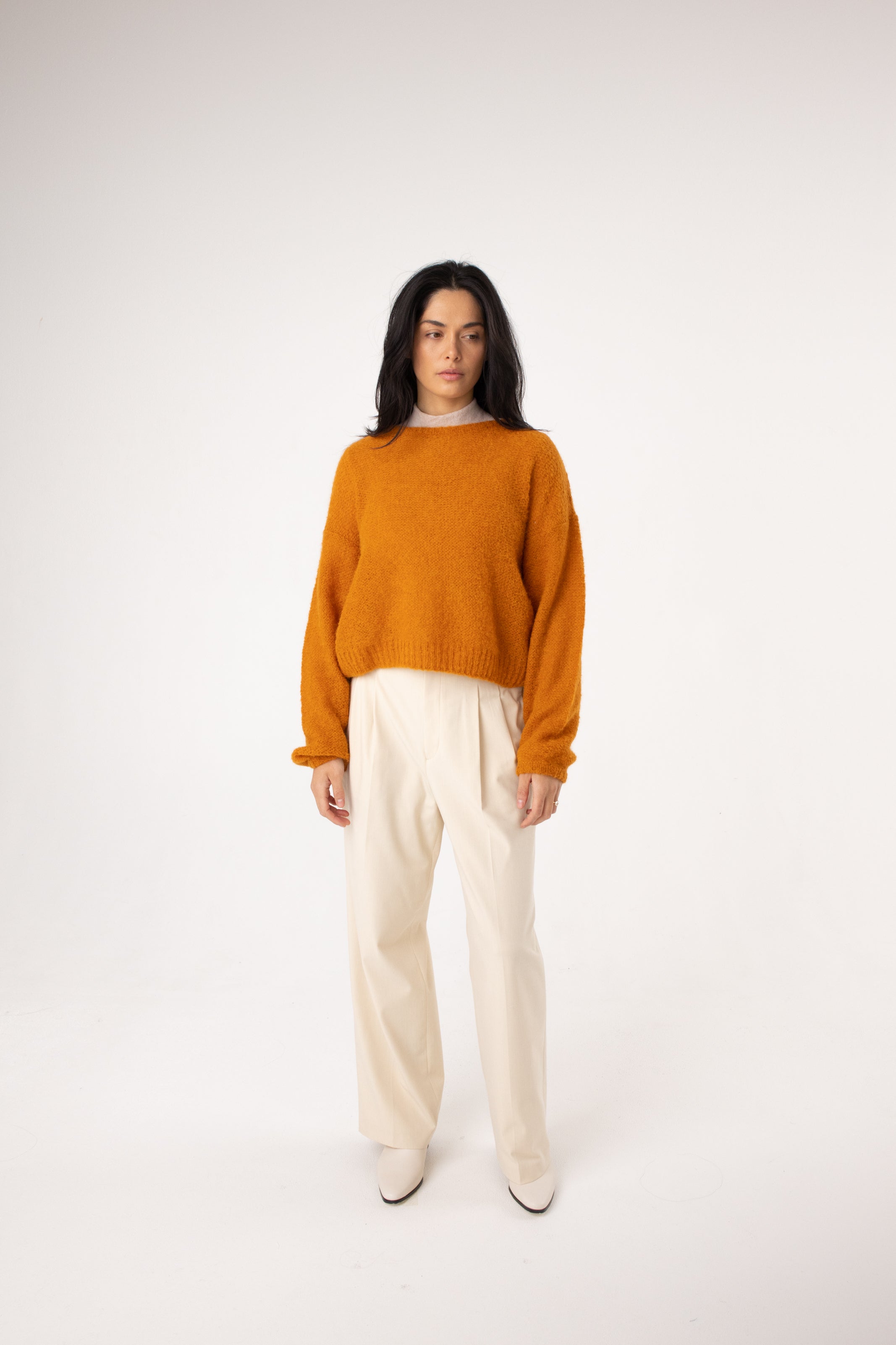 orange alpaca crop jumper#colour_oxide-orange