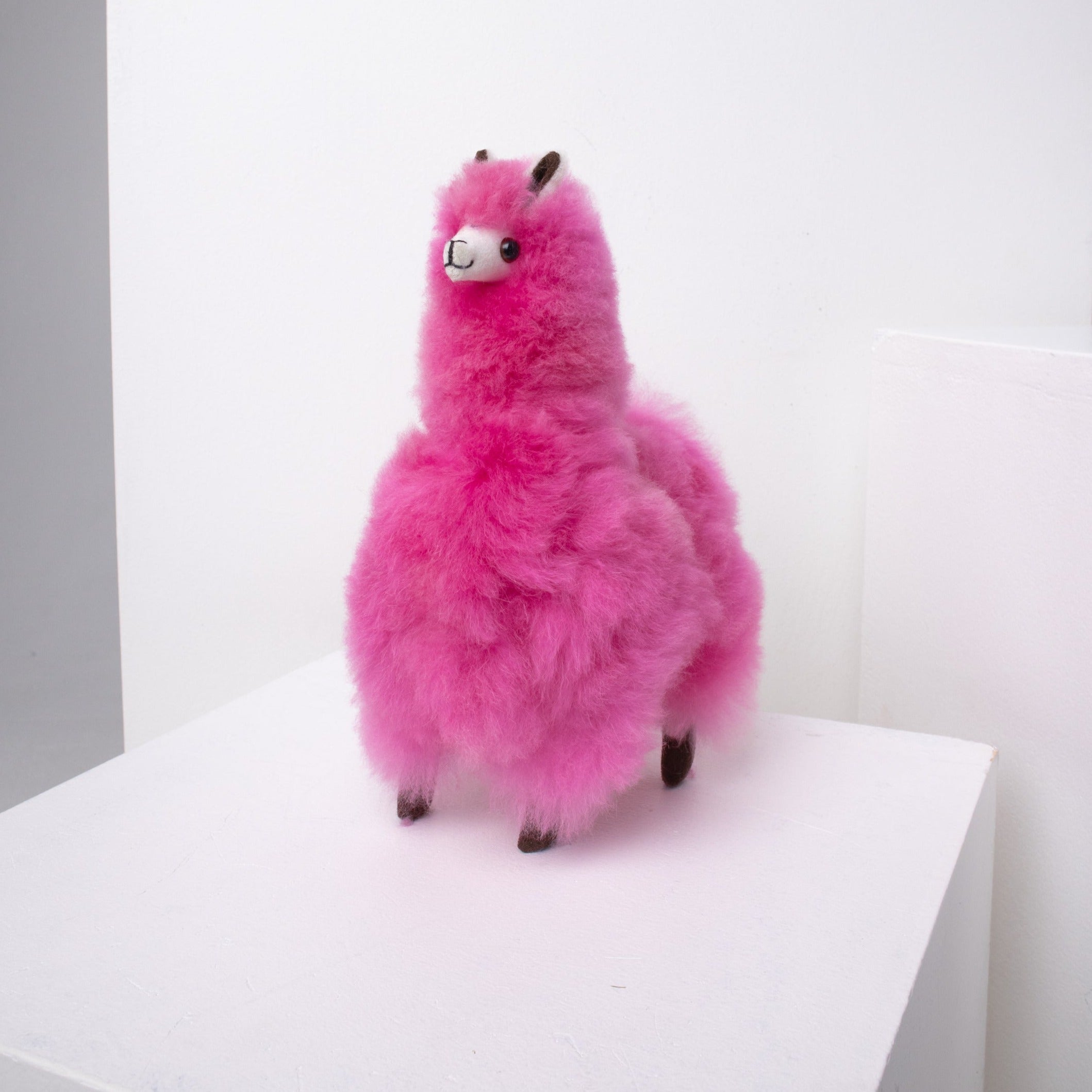 pink soft alpaca plush toy buy in australia#colour_pink