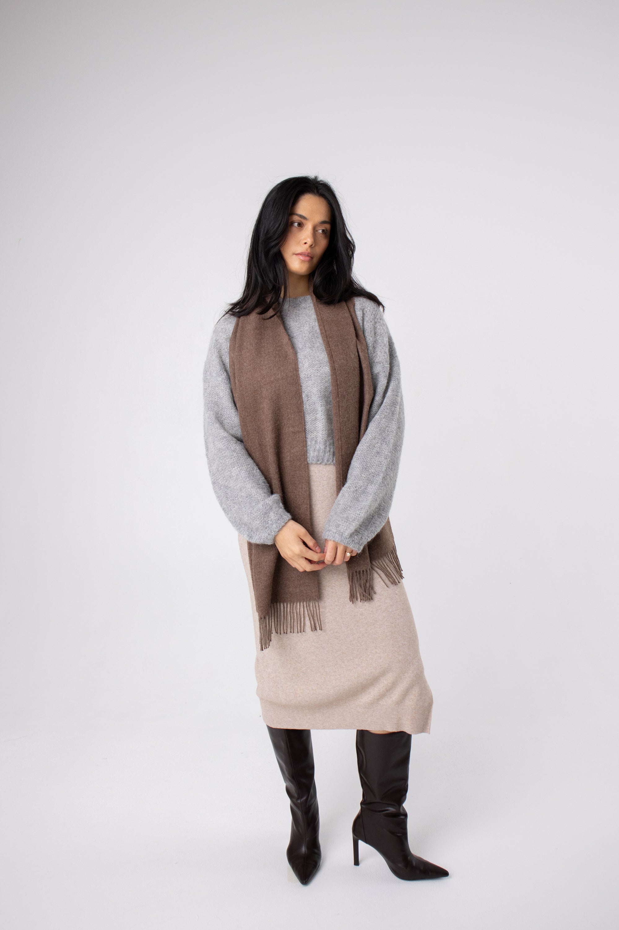 small natural fibre scarves melbourne