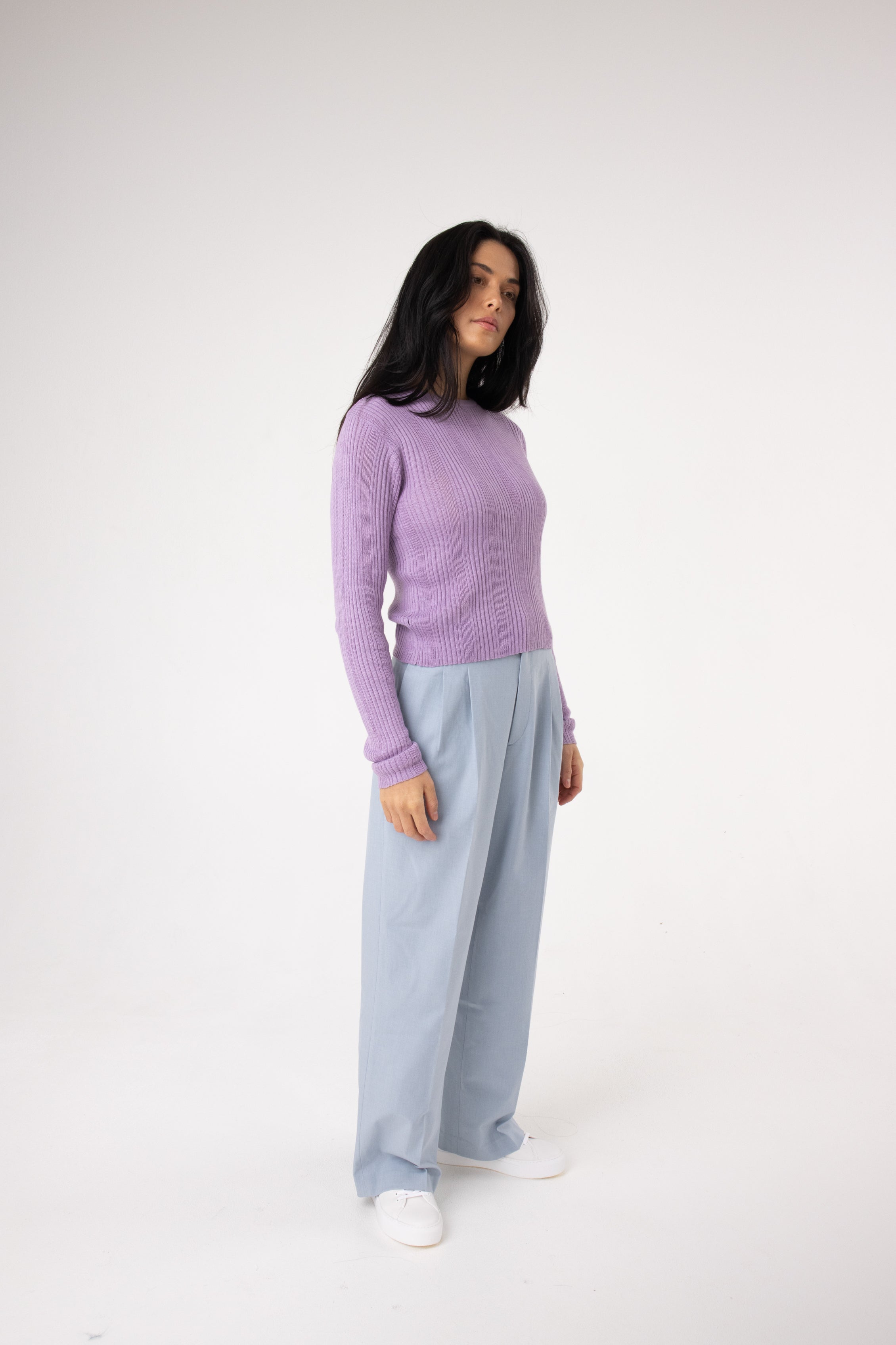 winter alpaca fashion for women#colour_lilac